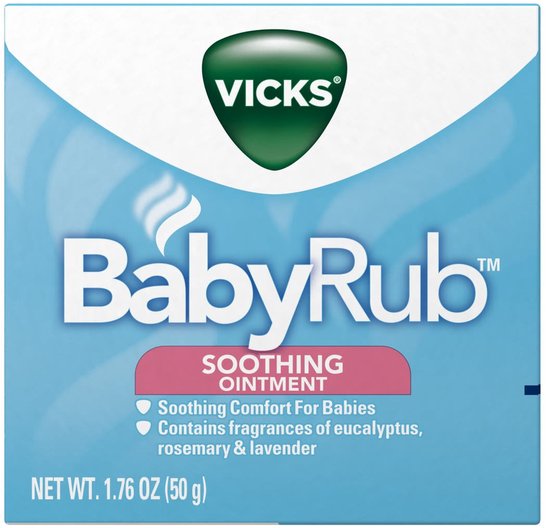 Vicks Babyrub Hidratante Y Calmante 50g
