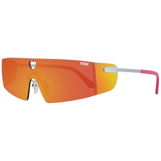 Victoria's Secret PK0008 0016F - Zonnebril - Zilverkleurig/Rood - 63 mm van Victoria's Secret