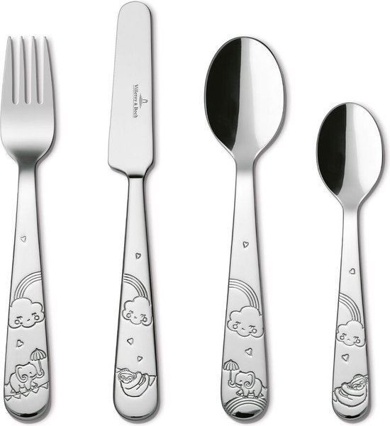 Villeroy & Boch 4-delige Kinderbestekset Walk like an Elephant van Villeroy & Boch