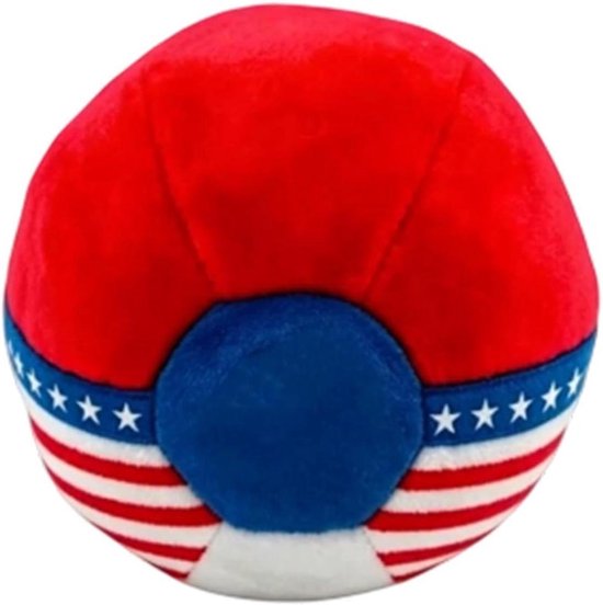 Vlag Voettas - Beanbag Kickbag - Groepspellen Trainen - Ademende Katoenen Stof - 6 cm - Rood
