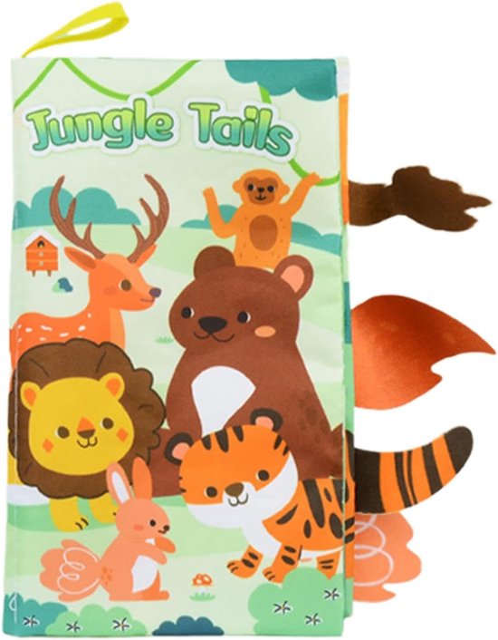 Voel- en voelboeken voor baby's, kreukelboeken voor baby's, schattige boeken met kreukelstof, sensorische boeken voor baby's - interactieve boeken voor peuters, leerzaam speelgoed voor kleuters van Merkloos