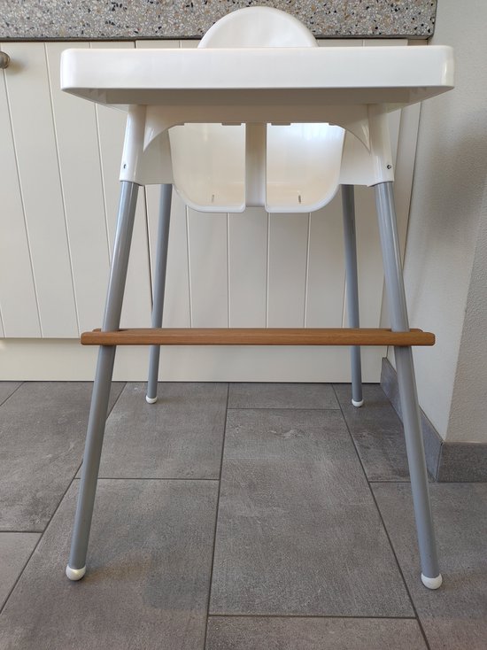 Voetensteun voor IKEA ANTILOP kinderstoel - 100% hergebruikt eikenhout van Nammuwoods