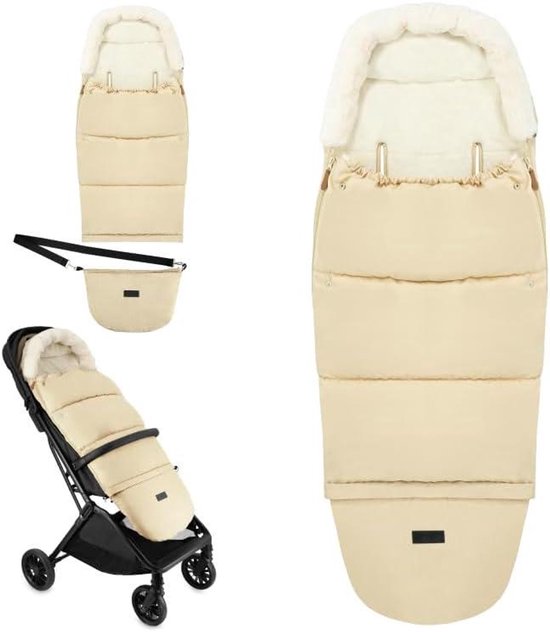 Voetenzak 2-in-1 voor kinderwagen - Waterafstotend - Geschikt voor autostoelen en sleeën