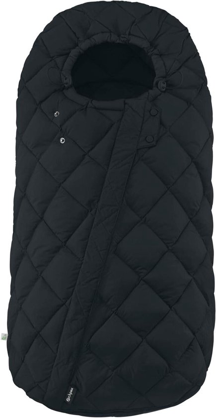 Voetenzak - Babyzak - Kinderwagen Gebruik - TOG 4 Warmte - 90 x 50 cm - Moon Black