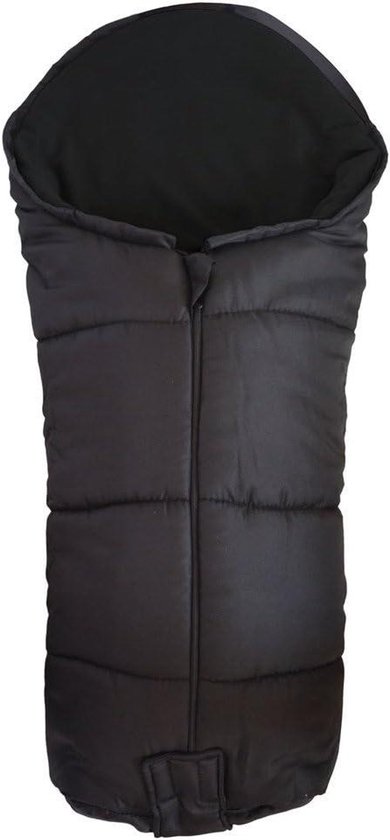 Voetenzak - Babyzak - Kinderwagen - Volledig te openen - 42x30x15 cm - Zwart