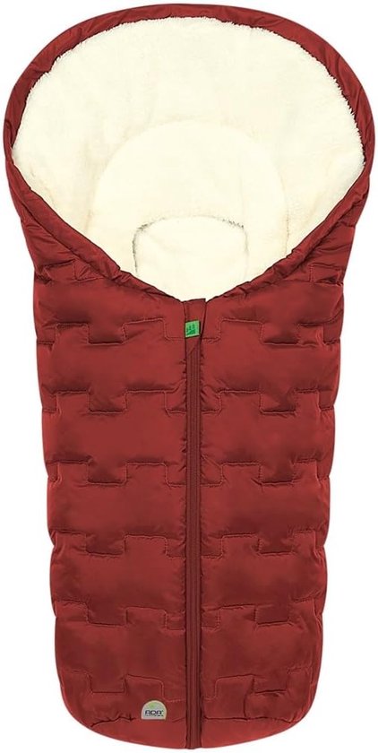 Voetenzak Babyzitje - Baby Slaapzak - Comfortabel Reizen - Winddicht Waterafstotend - 81 cm Lengte - Rood