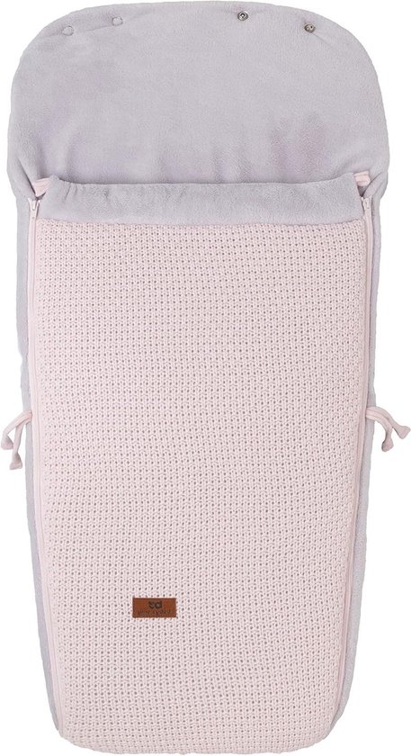 Voetenzak Buggy - Buggyzak Kinderwagen - Kind Warm Houden - Zacht Breiwerk Binnenvoering - 98 x 52 x 5 cm