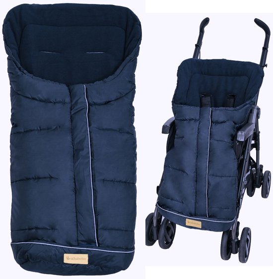 Voetenzak Buggy Universeel met zachte fleece voering - Blauw 6-36 mnd van Dooky