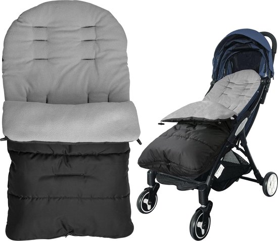 Voetenzak buggy, universele kinderwagen, winterzak, voetenzak voor kinderwagen, herfst, overgangsvoetenzak voor gangbare sportwagens, prams, buggy van LOOLES.