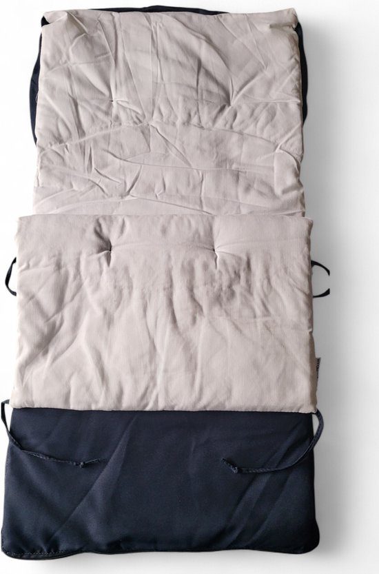 Voetenzak Inglesina Donker Blauw & Wit van Merkloos