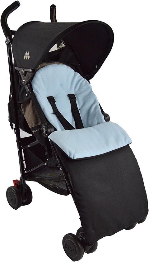 Voetenzak Kinderwagen - Baby slaapzak - Baby warm houden - Universele pasvorm - 88 x 39 cm - Lichtblauw