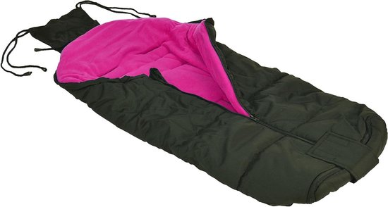 Voetenzak Kinderwagen - Baby Slaapzak - Warm Blijven - Fleece Gevoerd - 43 x 33 x 13 cm - Roze