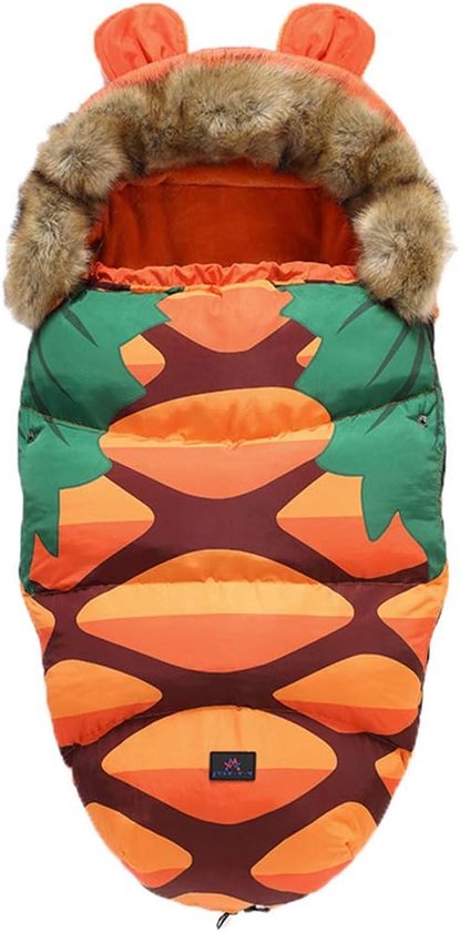Voetenzak Kinderwagen - Baby Slaapzak - Warm Blijven - Waterdicht Winddicht - 100 x 48 cm - Grijs