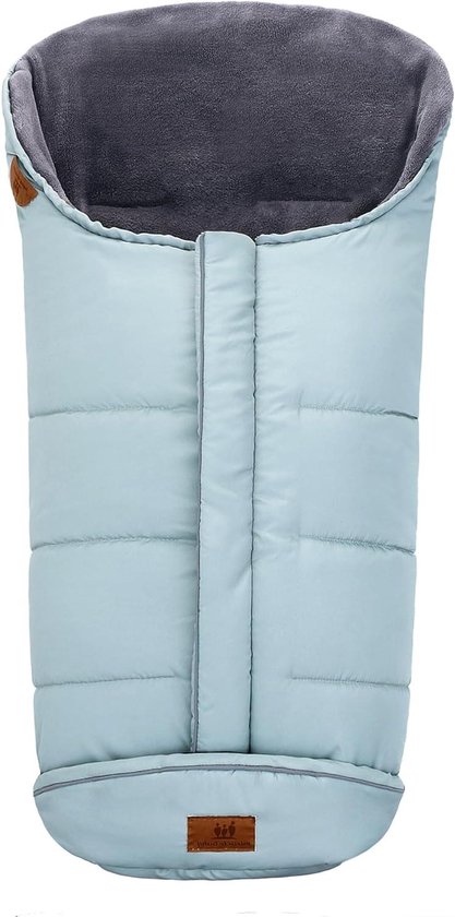 Voetenzak Kinderwagen - Baby voetenzak - Warmhouden Baby - Waterdicht 5-laags Materiaal - 102 x 54 cm - Lichtgroen
