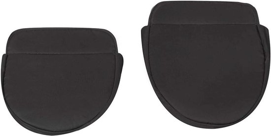 Voetenzak Kinderwagen - Babyzak Kinderwagen - Baby Warm Houden - Dubbele Zitplaatsen - 48 x 47.5 cm - Zwart
