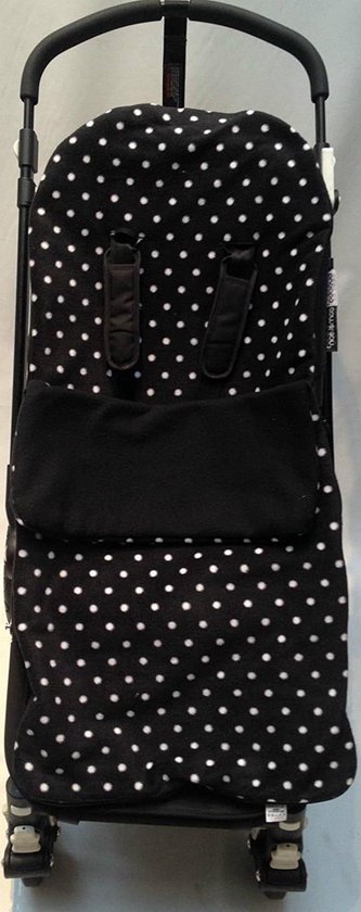 Voetenzak Kinderwagen - Babyzak - Warm Houden - Universeel Passend - 43 x 42 x 7 cm - Zwart