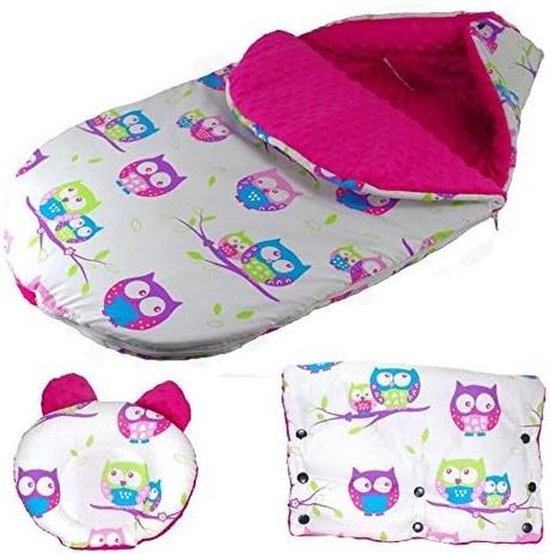 Voetenzak Kinderwagen - Buggy Liner Dekje - Baby Comfort - Afneembare Voorkant - 85x45 cm - Zwart