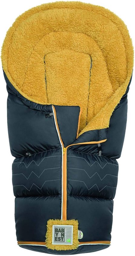 Voetenzak Kinderwagen - Buggy Zak - Winter Comfort - Winddicht Waterafstotend - Mosterd