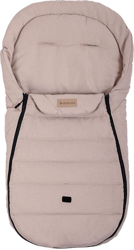 Voetenzak - Kinderwagen deken - Baby comfort - Universeel verstelbaar - 95 x 45 cm - Beige