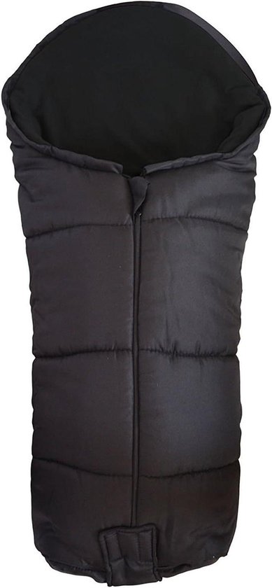 Voetenzak Kinderwagen - Slaapzak Buggy - Warm Houden Baby - Afneembare Voorkant - 40 x 30 x 12 cm - Zwart