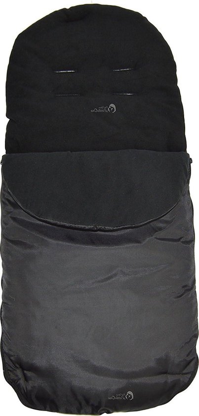 Voetenzak Kinderwagen - Tenenwarmer Buggy - Comfortabel Reizen - Uitritsbaar tot Stoelvoering - 41x29x8 cm - Zwart