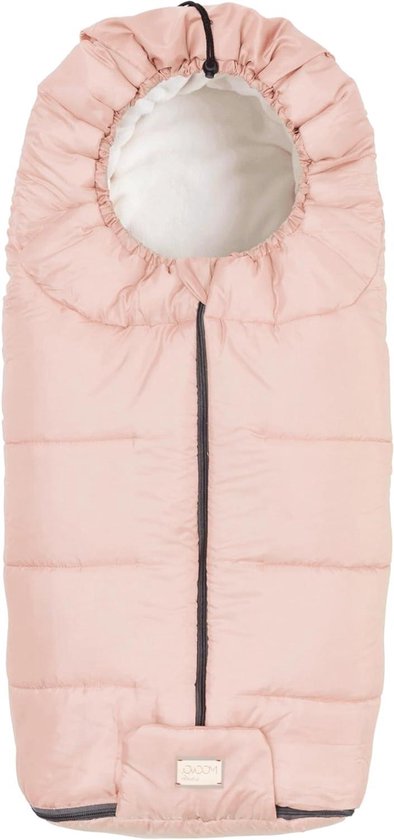Voetenzak Kinderwagen - Universele Zak - Warm Blijven - Wind en Regenbestendig - 100 cm - Pastel Roze