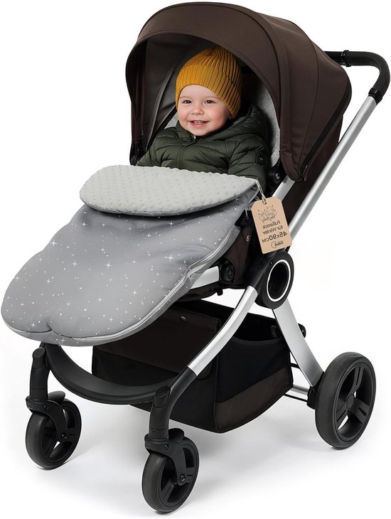 Voetenzak Kinderwagen - Winter Inlay - Warme Wandelingen - Wind Waterafstotend - 90x45cm - Galaxy