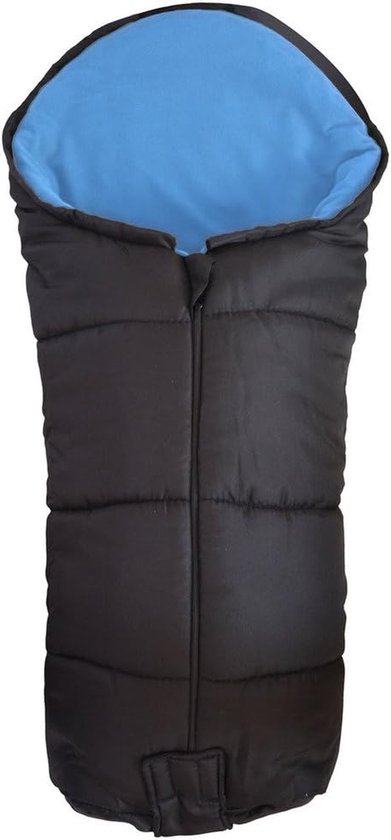 Voetenzak Kinderwagen - Zitverkleiner Dekentje - Baby Comfort - Uitritsbaar tot Zitvoering - 34 x 26 x 19 cm - Blauw
