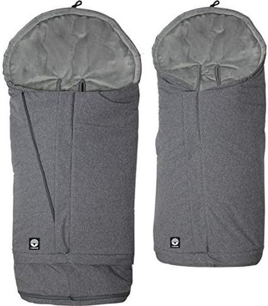 Voetenzak Multifunctioneel - Baby deken - Baby warm houden - Verlengbaar en vuilafstotend - 0-36 maanden - Grijs