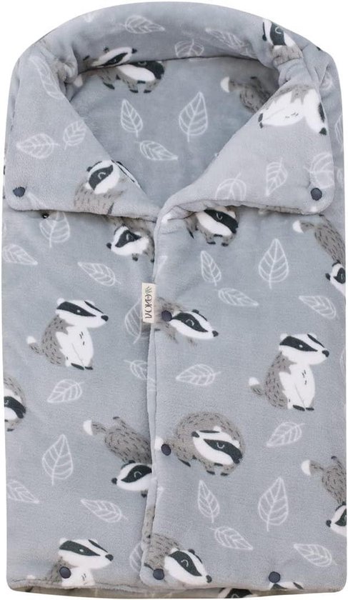 Voetenzak Reiswieg - Babyzak Kinderwagen - Baby Warm Houden - Oeko-Tex Gecertificeerd - Universeel - Bruin