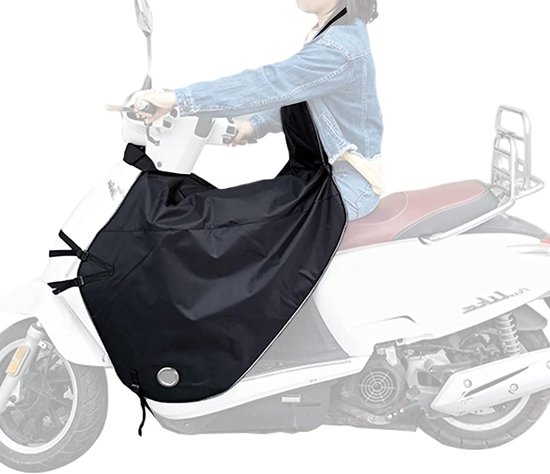 Voetenzak Scooter - Beenafdekking Motor - Winter Bescherming - Waterdicht Winddicht - Universeel Model - Zwart