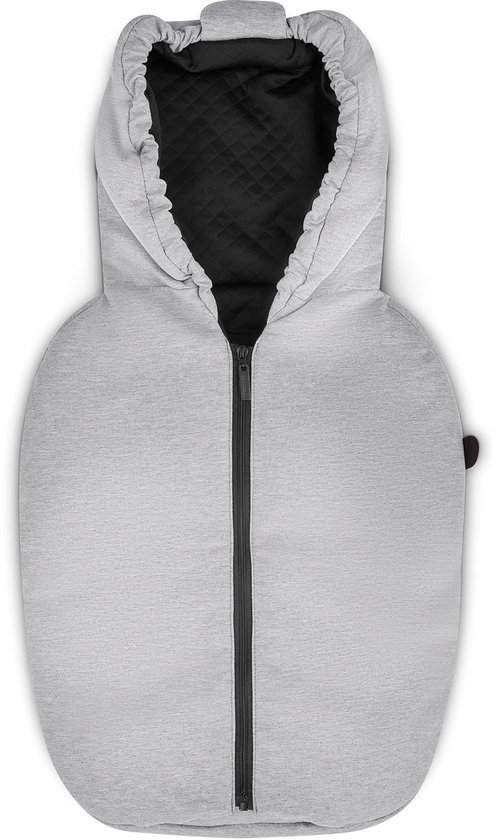 Voetenzak Tulip Fashion Edition – voor babyzitje Tulip – ingewerkte sleuven voor gordelgeleiding & veilige bevestiging van het gordelsysteem in de auto – kleur: mineraal