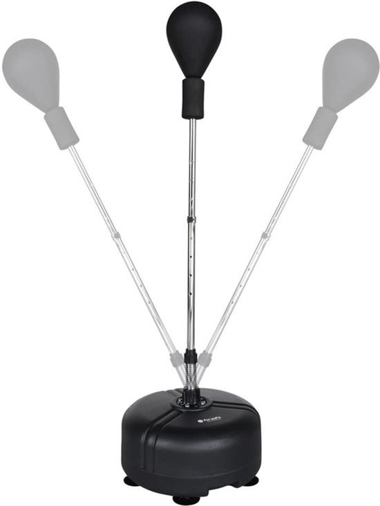 Voetenzak Verstelbaar 120-160 cm - 5,8 kg Gewicht - PU Schuim - Zwart - Bokszak Bokstrainer