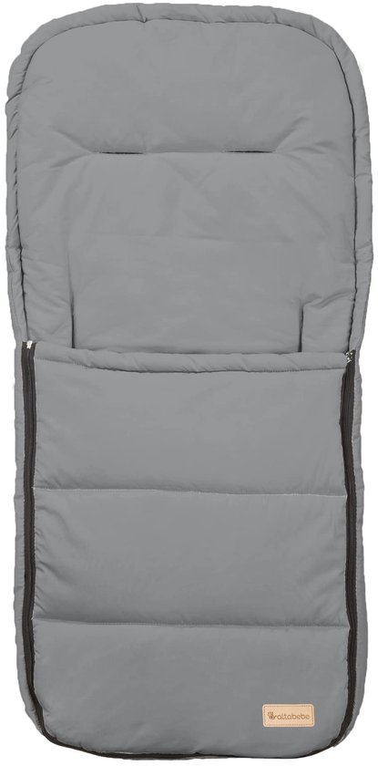 Voetenzak voor alle gangbare sportwagens, buggy's en joggers, Ultimate Grey