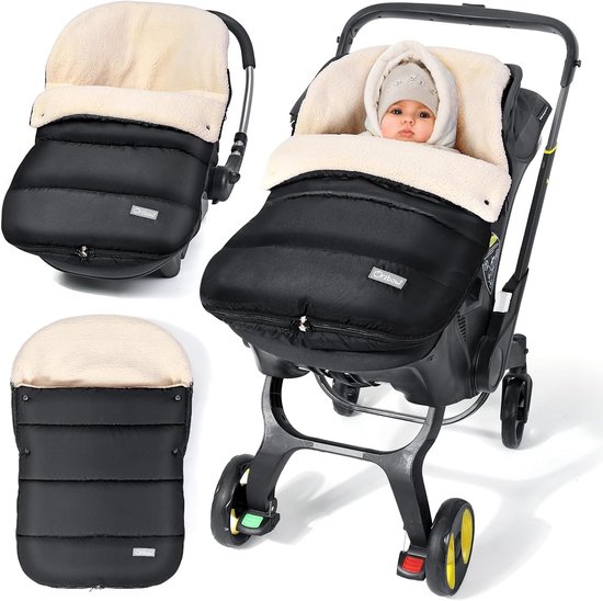 Voetenzak voor autostoel - verstelbaar - waterdicht - houdt je baby warm in de winter - ShopVlot