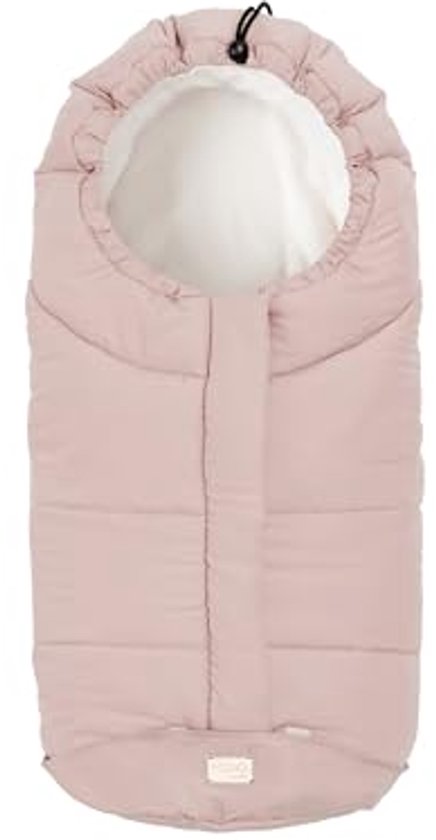 Voetenzak voor autostoelen en kinderwagens - Voor baby's van 0 tot 6 maanden, fluweel en maximale comfort tot -5 °C