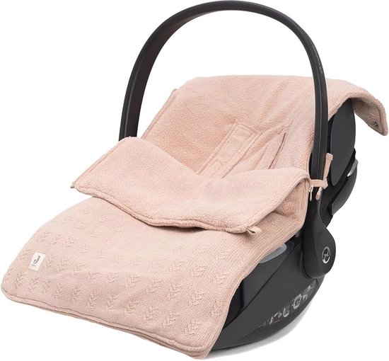 Voetenzak voor Baby Autostoeltje en Kinderwagen - Universeel 3-Punts en 5-Punts Gordel - Gebreid en Fleece van Vö