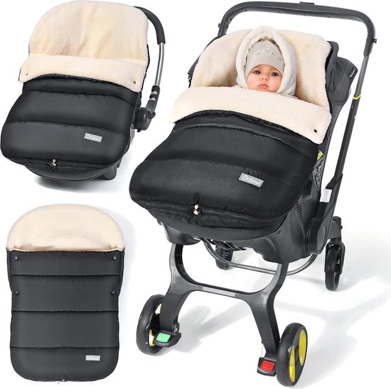 Voetenzak voor Baby Autostoeltje - Instelbare Winter Voetenzak met Waterdichte Stof van Merkloos