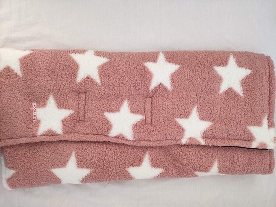 Voetenzak voor babyzitje (roze)