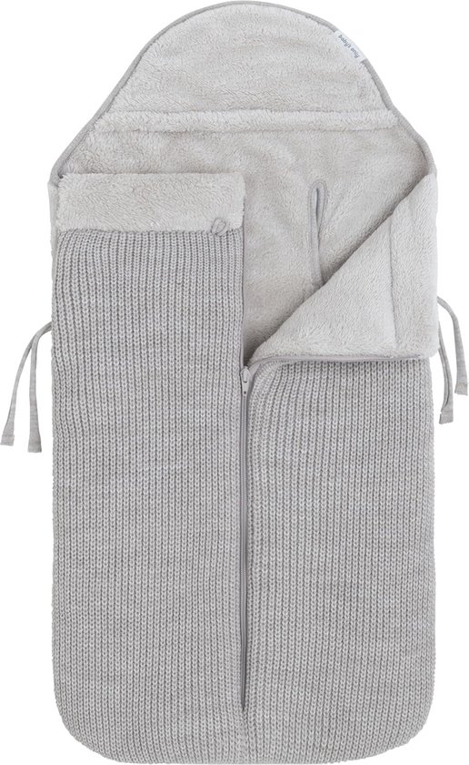 Voetenzak voor Buggy - Warme en Ademende Buggyzak - Geschikt voor 3/5-Puntsgordel - Dusty Grey