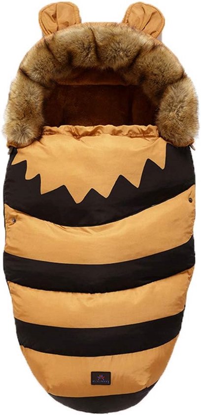 Voetzak Kinderwagen - Baby Slaapzak - Winter Warm Houden - Waterdicht Winddicht - 100 x 48 cm - Universeel