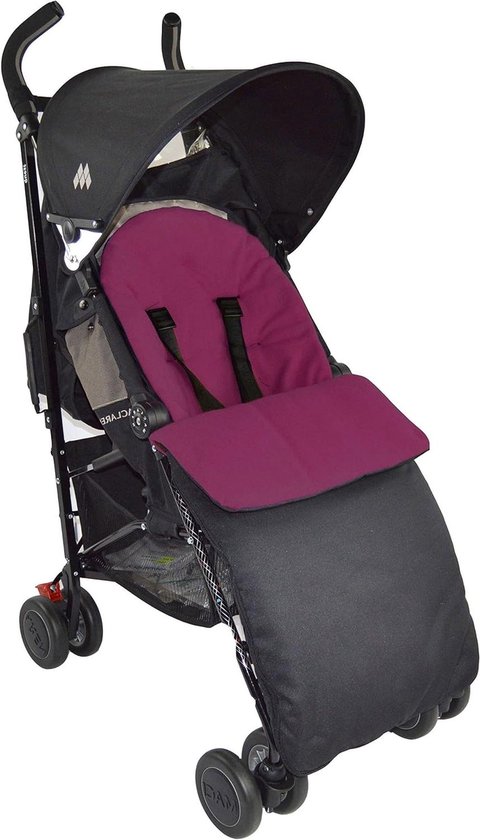 Voetzak Kinderwagen - Voetenzak Buggy - Baby Warm Houden - Universeel Ontwerp - 80 x 40 cm - Paars