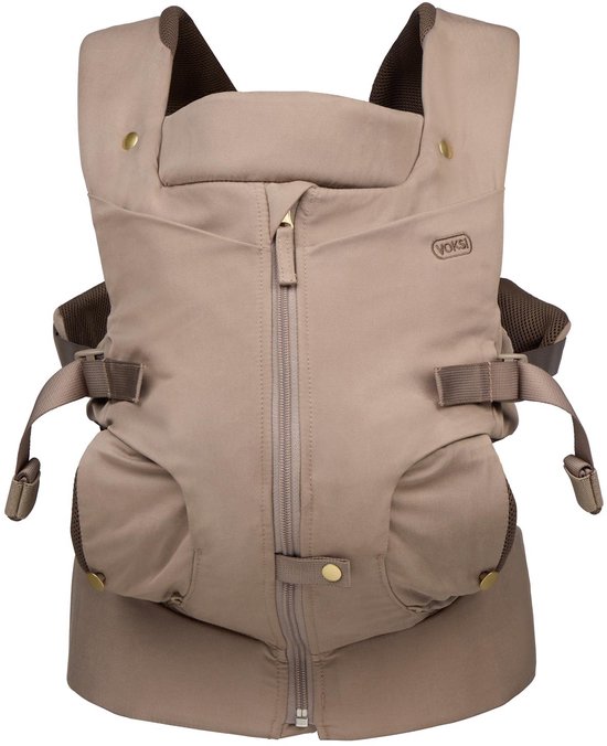 Voksi Draagzak Huddle - Draagzak - Draagzak Baby - Buikdrager - Newborn draagzak - Draagzak pasgeborenen - Clay van Merkloos