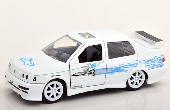 Volkswagen Jetta A3 Jesse "Fast & Furious" 1995 Wit 1-32 Jada Toys van Volkswagen