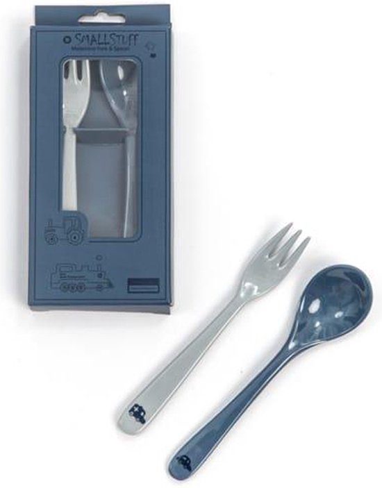 Vork en lepel set auto`s van Jumbo