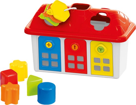 Vormenstoof - Huis - Blokkendoos - Sleutels - speelgoed 1 jaar van Fisher Price