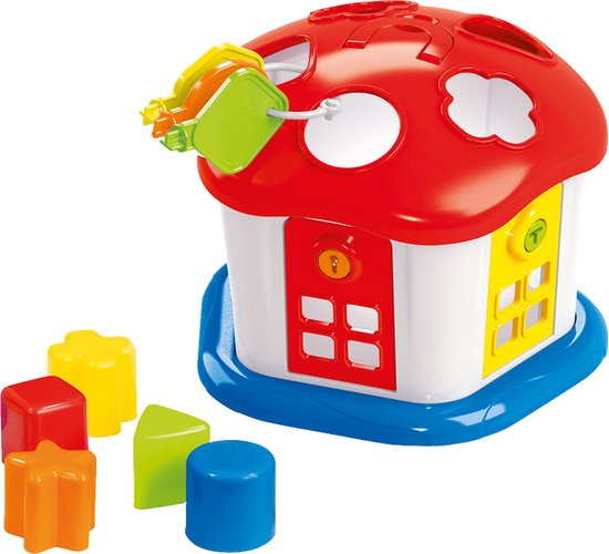 Vormenstoof - Huis - Met sleutels - van Ecoiffier