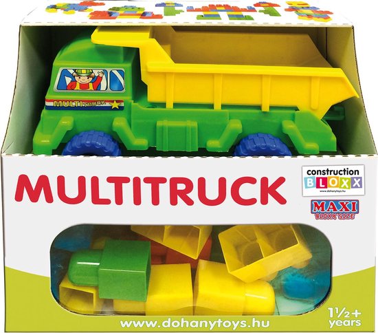 Vrachtauto, Kiepauto met blokken van Wader