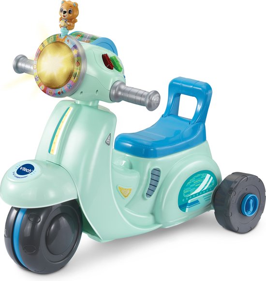 VTech 2 in 1 Loopscooter - Educatief Speelgoed - Ombouwen tot Driewieler - Speelgoed vanaf 1 Jaar - Blauw van Vtech