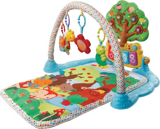 VTech Baby Dierenvriendjes Speelmat - Babygym - Speeltapijt - Speelkleed - Interactief Speelgoed - 6 tot 36 Maanden van Vtech
